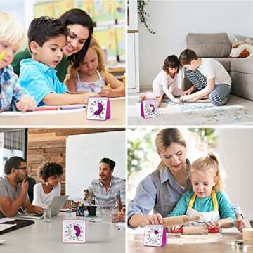 Secura Visual Timer: Countdown Aid for Kids & Adults