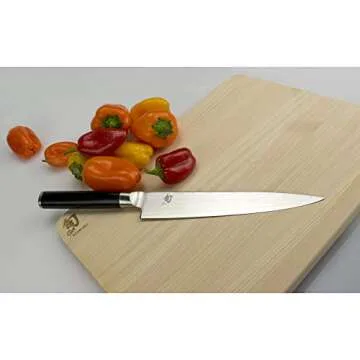 Shun Utility Knife and Kai Kitchen Shears Set