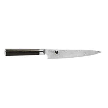 Shun Utility Knife and Kai Kitchen Shears Set