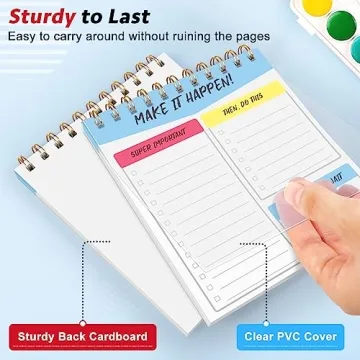 To Do List Notepad - Boost Productivity with 120 Pages!