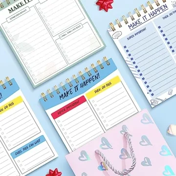 To Do List Notepad - Boost Productivity with 120 Pages!