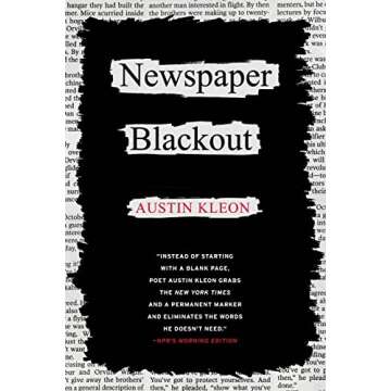 Creative Newspaper Blackout Poetry Kit - Unleash Your Inner Poet