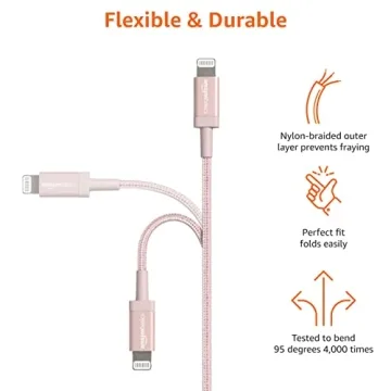Amazon Basics USB-C Lightning Cable for Apple Devices