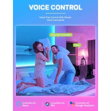 Vanance Smart Light Bulbs 4Pack with Remote, A19 E26 800LM LED Color Changing Light Bulb, WiFi & Blu...