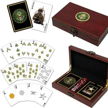 Army Playing Cards - Fun & Durable Game Set