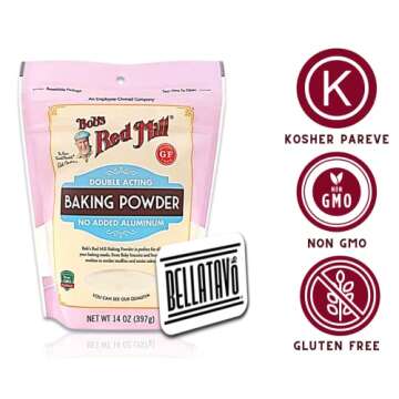 Bob's Gluten Free Baking Soda and Powder Bundle - Premium Quality