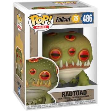 Funko Pop Games: Fallout 76 - Radtoad Vinyl Figure - Collectible Fun