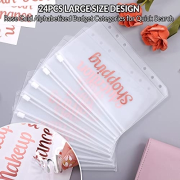 SKYDUE Stylish Money Organizer with Envelopes and Sheets