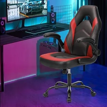 Sweetcrispy Ergonomic Gaming Desk Chair with Adjustable Features