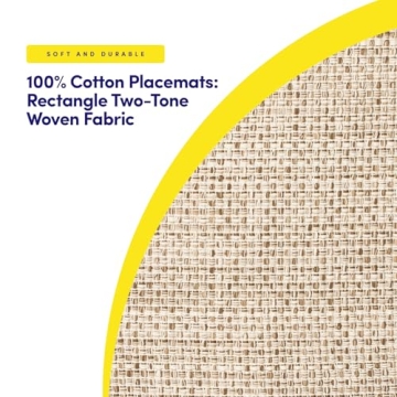 Stylish Cotton Placemats for Elegant Dining Experiences