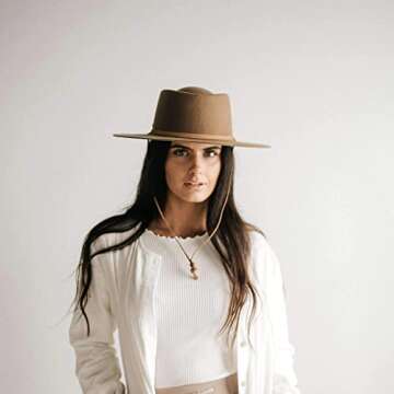 Gigi Pip Wren Telescope Felt Hat for Women - 100% Wool