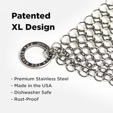 The Ringer Stainless Steel Cast Iron Cleaner XL Design