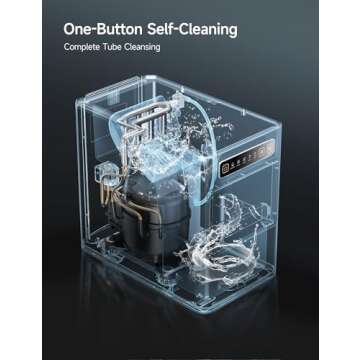 Compact HiCOZY Ice Maker - 6 Min Ice - Perfect Gift