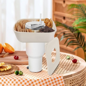 Stanley Cup 40oz Silicone Snack Bowl with Lid