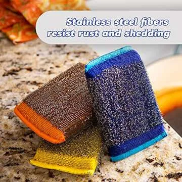 Scrub Daddy Steel Scour Pads for All Your Cleaning Needs