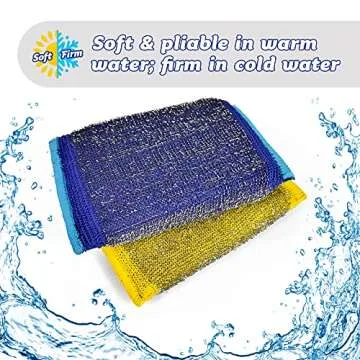 Scrub Daddy Steel Scour Pads for All Your Cleaning Needs