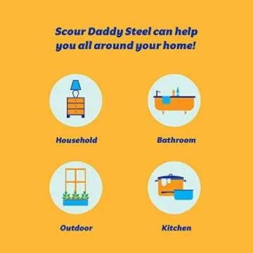 Scrub Daddy Steel Scour Pads for All Your Cleaning Needs