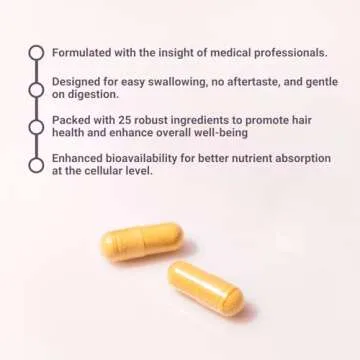NU Standard Hair Vitamins for Hair Growth - 30-Day Supply