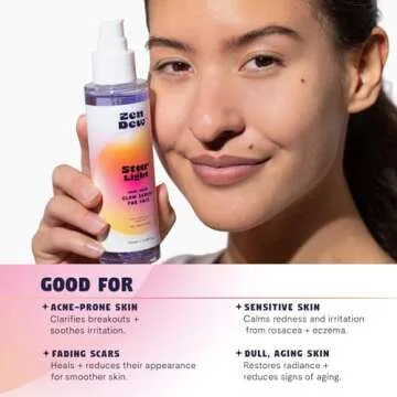 97% Snail Mucin Serum, Star Light by Zen Dew | Non-Sticky Snail Serum for Smooth, Bright Skin | Hydr...