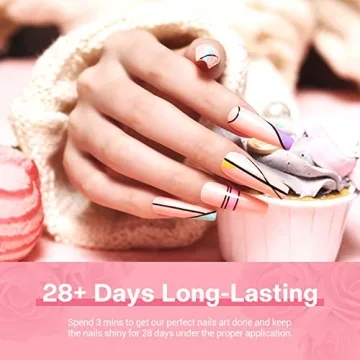 Modelones Gel Nail Polish Kit with UV Light for Women