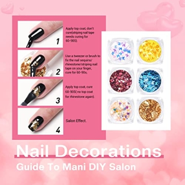 Modelones Gel Nail Polish Kit with UV Light for Women