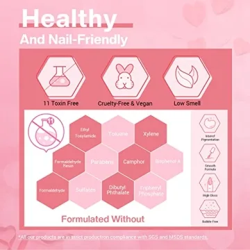 Modelones Gel Nail Polish Kit with UV Light for Women