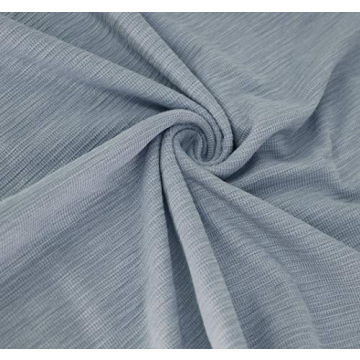 Stylish R.Vivimos Tie Waist Sweater Dress in Haze Blue