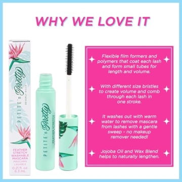 Petite 'n Pretty Washable Mascara - Safe for Kids & Tweens