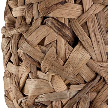 360 Lighting Nantucket Modern Coastal Nautical Table Lamp 26" High Natural Woven Seagrass White Tapered Drum Shade Decor for Bedroom Living Room House Home Bedside Nightstand Office Entryway