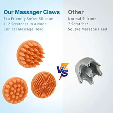 Voraiya® Scalp Massager: Stress Relief and Hair Growth