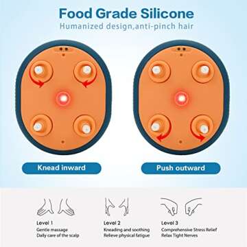 Voraiya® Scalp Massager: Stress Relief and Hair Growth