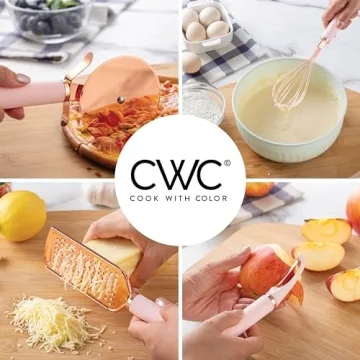 COOK WITH COLOR 7 Pc Kitchen Gadget Set for Stylish Cooking