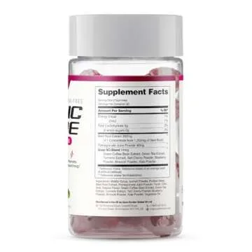 Snap Supplements Beet Root Gummies for Energy & Heart Health
