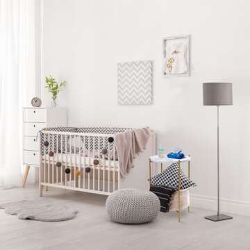 KSWIN Round Storage Side Table, 2-Tier End Table with Fabric Basket Gold Metal Frame, 16'' Faux Marb...