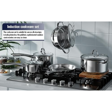 Cooks Standard Classic Stainless Steel Cookware Set