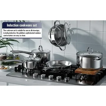 Cooks Standard Classic Stainless Steel Cookware Set