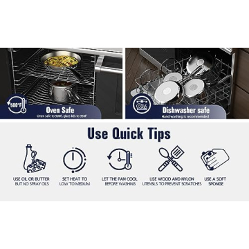 Cooks Standard Classic Stainless Steel Cookware Set