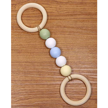 Penta Angel Wooden Craft Rings for DIY Projects and Crafts