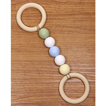 Penta Angel Wooden Craft Rings for DIY Projects and Crafts