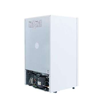 Compact size Mini Fridge,3.3 cu. ft. in White
