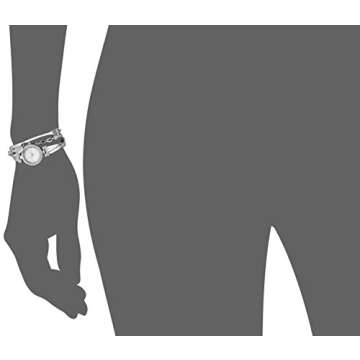 Elegant Anne Klein Silver-Tone Watch & Bracelet Set