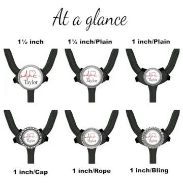 Custom EKG Heart Stethoscope Name Tag - Personalized ID Tag