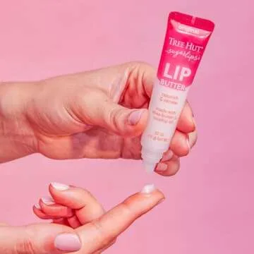Tree Hut Sugarlips Original Lip Butter | Lock in Moisture & Nourish Skin for Full, Hydrated Lips | Essential Lip Care | 0.52 fl oz.