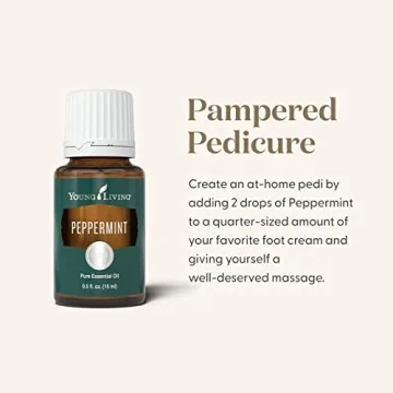 Peppermint Essential Oil by Young Living for Refreshing Relief
