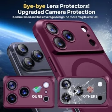 Thomo Magnetic iPhone 17 Pro Max Case with Camera Protection