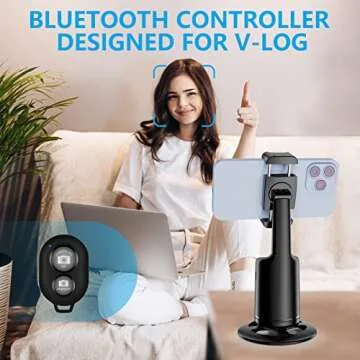 Auto Face Tracking Tripod for Streamers and Vloggers