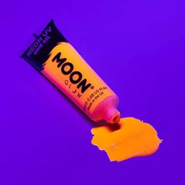 Moon Glow Neon UV Hair Gel Set - Vibrant Temporary Colors