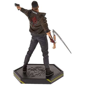 Dark Horse Deluxe Cyberpunk 2077 V-Male Figure, Multicolor, 9.5 inches