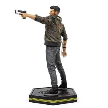 Shop the Cyberpunk 2077 Male V Statue – 9.5 Inch Collectible