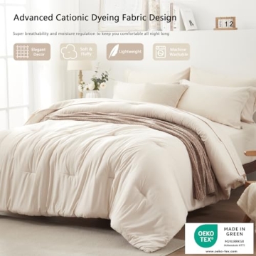 Luxurious UNILIBRA King Comforter Set for All Seasons